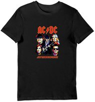 Koszulka męska ACDC skład zespołu czarna M KozakNadruki