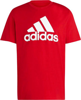 Koszulka męska adidas Essentials Single Jersey Big Logo czerwona IC9352-M - Adidas