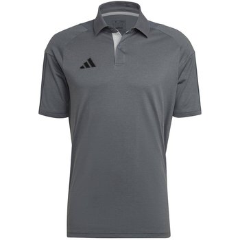 Koszulka męska adidas Tiro 23 Competition Polo szara HU1344-L