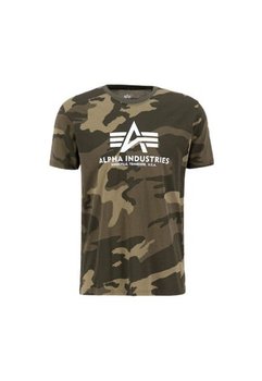 Koszulka męska Alpha Industries Basic T-Shirt Camo 100501C-239 L - Alpha Industries