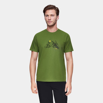 Koszulka męska Alpinus Patkhor zielona L - Alpinus