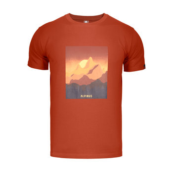 Koszulka męska Alpinus Season pomarańczowa 2XL Drefekal - Alpinus