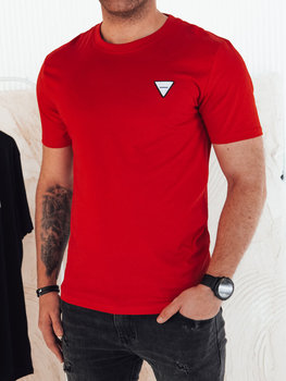 Koszulka męska basic czerwona Dstreet RX5446-L - Inna marka