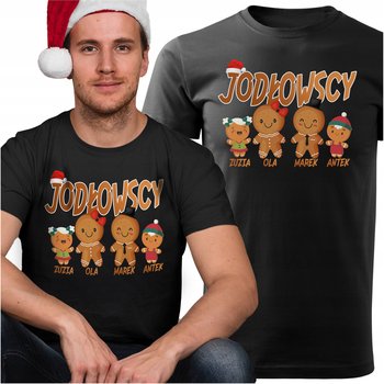 Koszulka Męska Ciasteczkowa Rodzina Prezent Na Mikołajki Święta L Y4 - Propaganda