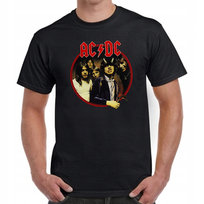 KOSZULKA MĘSKA CZARNA AC/DC HARDROCK XL Y2 Inna marka