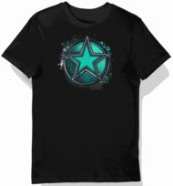 Koszulka męska czarna z motywem strażników galaktyki 3XL