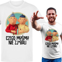Koszulka męska Czego Myśmy Nie Zj*Bali Sąsiad Szwagier Praca Budowa L VoloDonum