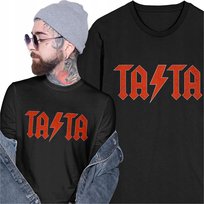 Koszulka Męska Dzień Taty Ojca Prezent TATA ACDC Logo Muzyka Rock Freshtop