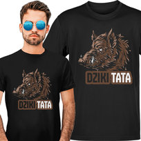Koszulka męska Dziki Tata Na Dzień Ojca L VoloDonum