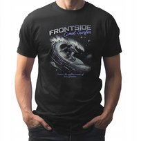 Koszulka Męska FRONTSIDE Comet Surfer - Astronaut Surf Space Print M Inna marka