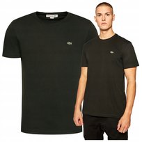 koszulka meska lacoste t-shirt meski czarny małe logo krokodyl koszulka meska lacoste t-shirt meski czarny małe logo krokodyl r.M Lacoste