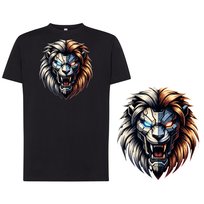 Koszulka męska LEW CYBER MECHA tshirt czarna streetwear DEYORA