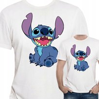KOSZULKA MĘSKA LILO I STITCH BAJKA M 3202 JHK