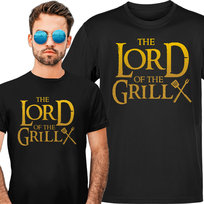Koszulka męska Lord Of The Grill Władca Grilla Dla Męża Taty Na Prezent M VoloDonum