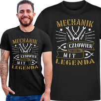 Koszulka męska Mechanik Człowiek Mit Legenda M VoloDonum