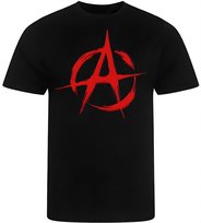 Koszulka Męska Nadruk Anarchia Punks Not Deaed Prezent Premium Xl COOLTEE