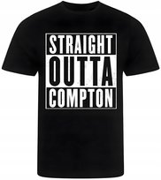 KOSZULKA MĘSKA NADRUK DLA RAPERA COMPTON RAP PREZENT PREMIUM S