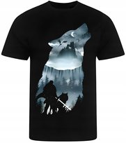 KOSZULKA MĘSKA NADRUK GRA O TRON GAME OF TRONES PREZENT PREMIUM XXL
