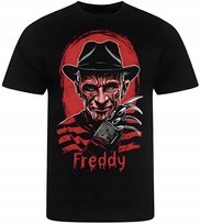 KOSZULKA MĘSKA NADRUK HALLOWEEN FREDDY PREZENT PREMIUM 3XL Inna marka