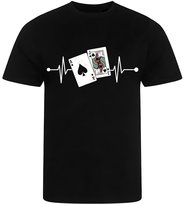 Koszulka Męska Nadruk Kart Asy Poker Prezent Premium M