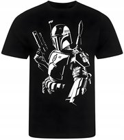 KOSZULKA MĘSKA NADRUK MANDALORIAN STAR WARS PREZENT PREMIUM S GILDAN