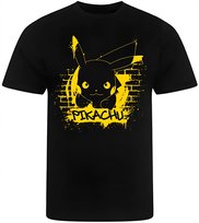 Koszulka Męska Nadruk Pikachu Śmieszna Prezent Premium 3Xl