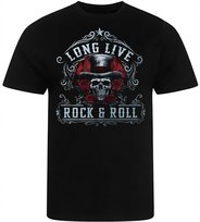 Koszulka Męska Nadruk Rockowa Rock N Roll Prezent Premium L