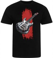 Koszulka Męska Nadruk Rockowa Z Gitarą Gitara Prezent Premium L