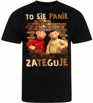 Koszulka Męska Nadruk Sąsiedzi Dla Sąsiada Prezent Premium M