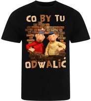 Koszulka Męska Nadruk Sąsiedzi Dla Sąsiada Prezent Premium S COOLTEE