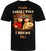 Koszulka Męska Nadruk Sąsiedzi Dla Sąsiada Prezent Premium Xl