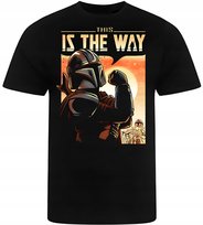 Koszulka Męska Nadruk Star Wars Mandalorian Prezent Premium 3Xl