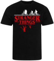 KOSZULKA MĘSKA NADRUK STRANGER THINGS PREZENT PREMIUM M
