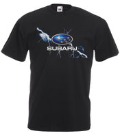 Koszulka męska nadruk SUBARU focus ford sport L FRUIT OF THE LOOM