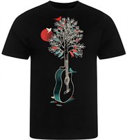 Koszulka Męska Nadruk Z Gitarą Gitara Prezent Premium L COOLTEE