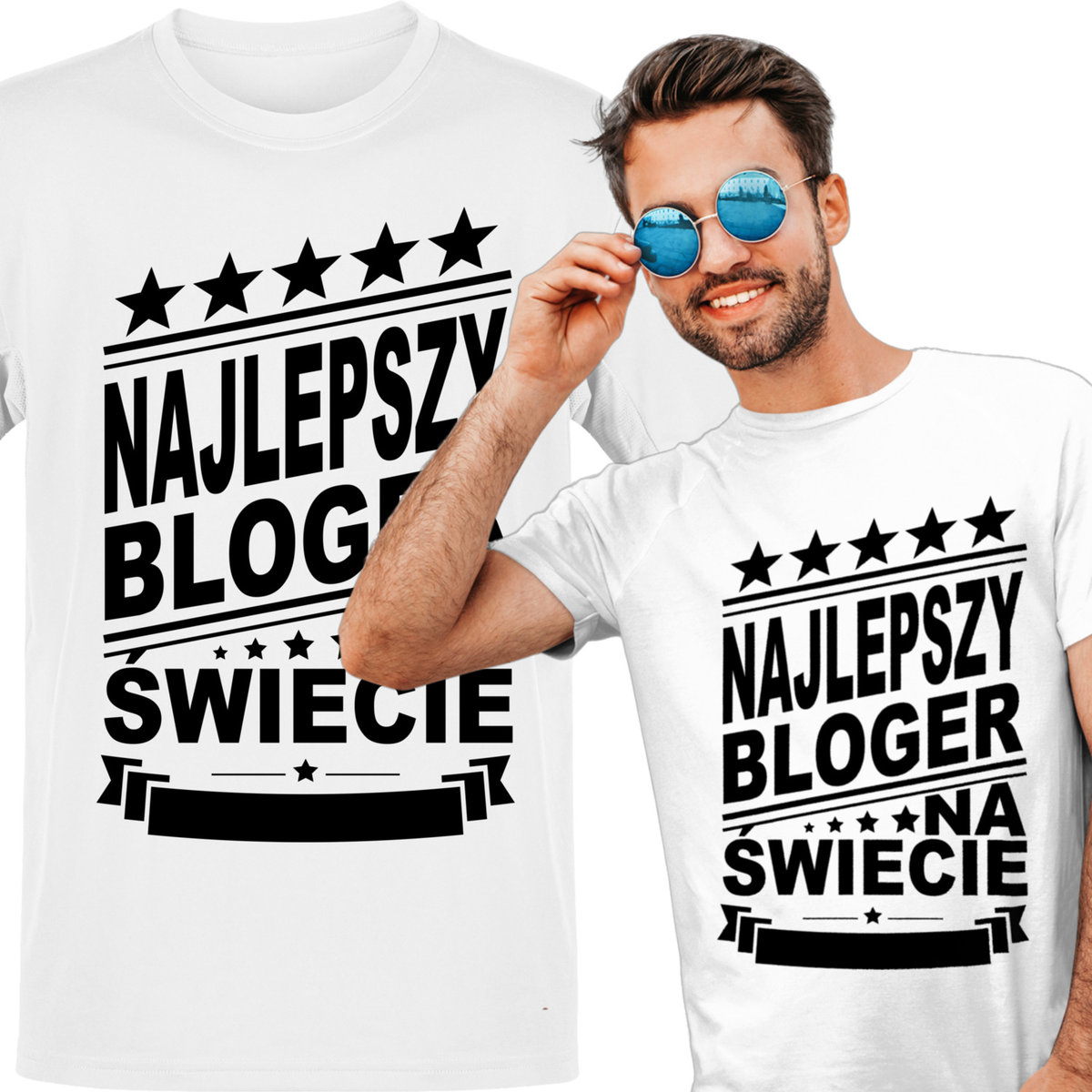 Koszulka męska Najlepszy Bloger Na Świecie M - VoloDonum | Moda Sklep ...