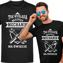 Koszulka męska Najlepszy Mechanik Na Świecie M VoloDonum