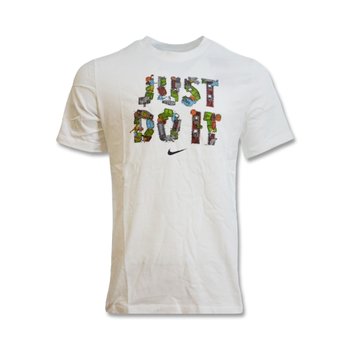 Koszulka męska Nike Seasonal 'Just do it' Men's Basketball T-shirt White - DD0801-100-L - Nike
