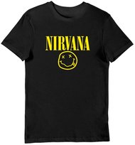 Koszulka męska Nirvana czarna S KozakNadruki