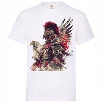 Koszulka męska patriotyczna Polska Husaria Orzeł rycerz T-shirt męski