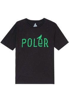 Koszulka męska Poler X Staple Furry Pigeon bawełniana czarny-XL - Poler