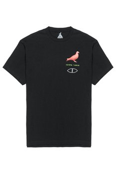 Koszulka męska Poler X Staple Thermo Pigeon bawełniana czarna-S - Poler