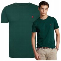 koszulka meska polo ralph lauren bawelniana tshirt meski zielony koszulka meska polo ralph lauren bawelniana tshirt meski zielony r.XL