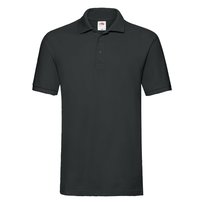 Koszulka męska Premium Polo Fruit Of The Loom Czarny 3XL FRUIT OF THE LOOM