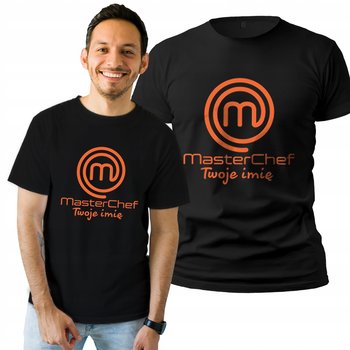 Koszulka Męska Prezent Na Urodziny MasterChef Twój Własny Nadruk T-shirt - Plexido