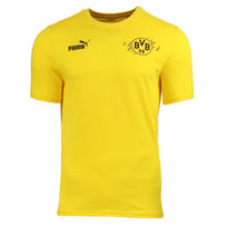 Koszulka męska Puma 77774101 BVB FTBL CULTURE Żółta Puma