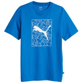 Koszulka męska Puma Graphics Cat Tee niebieska 677184 47-S - Inna marka