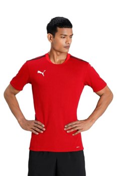 Koszulka męska Puma teamCUP T-Shirt sportowa czerwona-XL - Puma