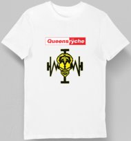 Koszulka męska Queensryche biała M KozakNadruki
