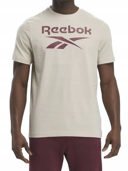 Koszulka Męska Reebok Beżowa 100071177 Sportowa L - Reebok